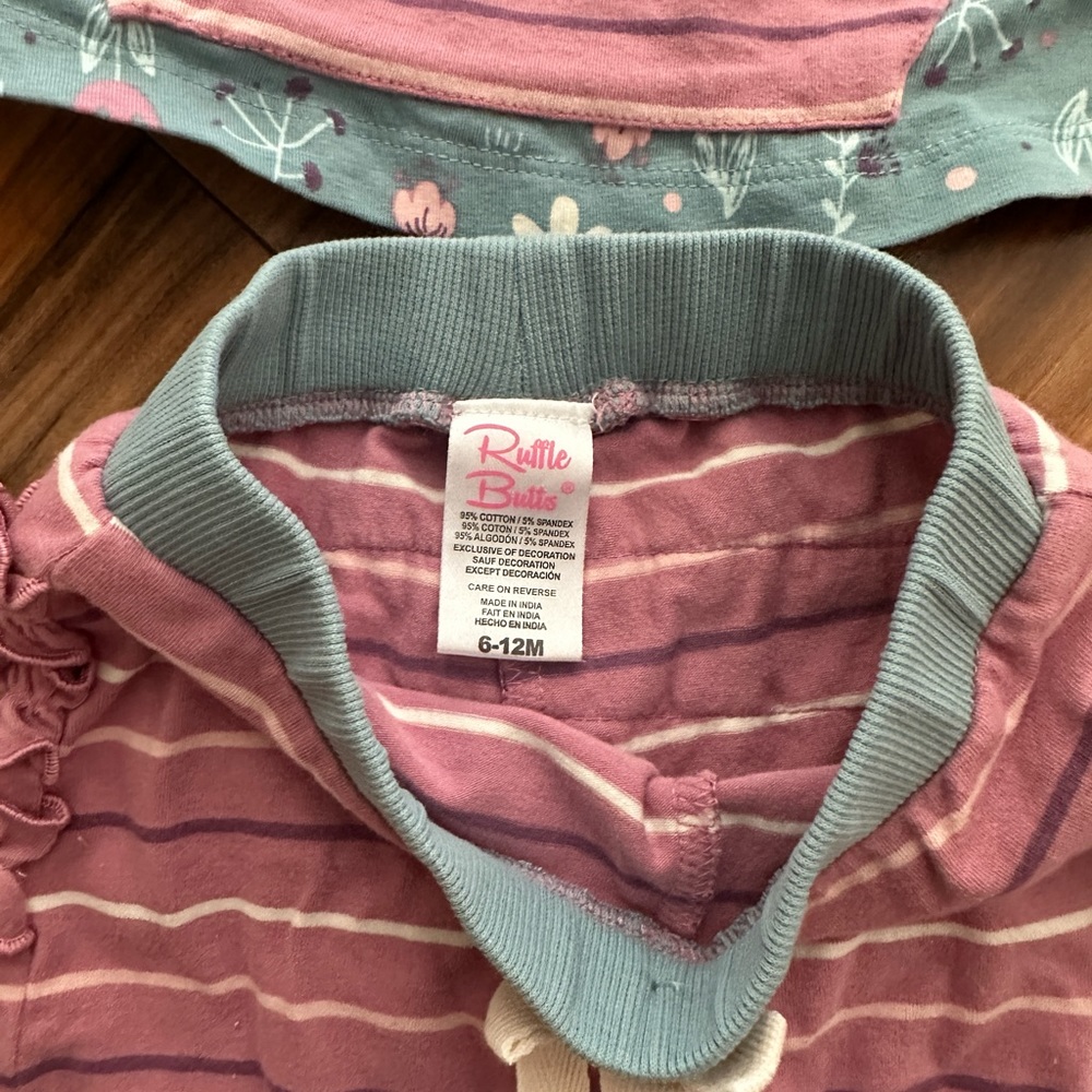 EUC ruffle butts set 6-12 months - Picture 3 of 3
